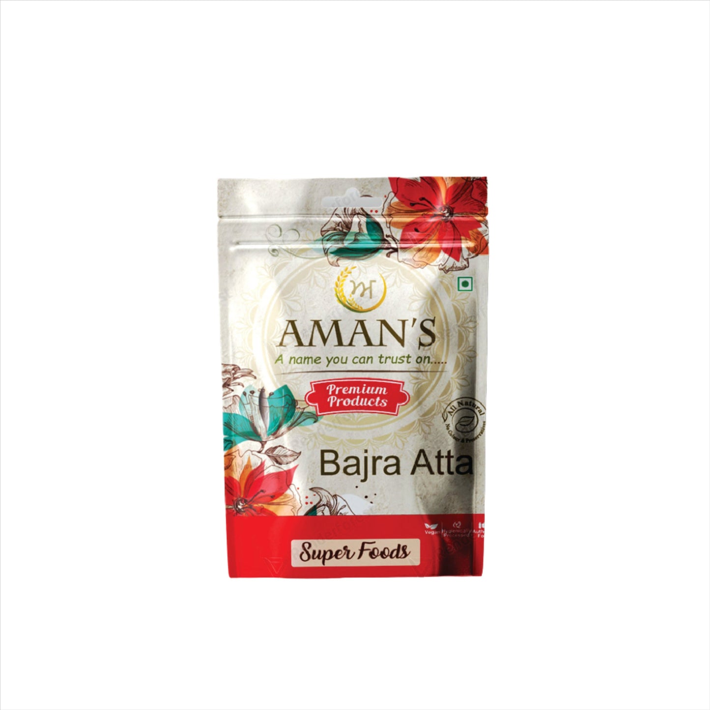 Aman Bajra Atta/ Pearl Millet Flour/ Bajri Flour