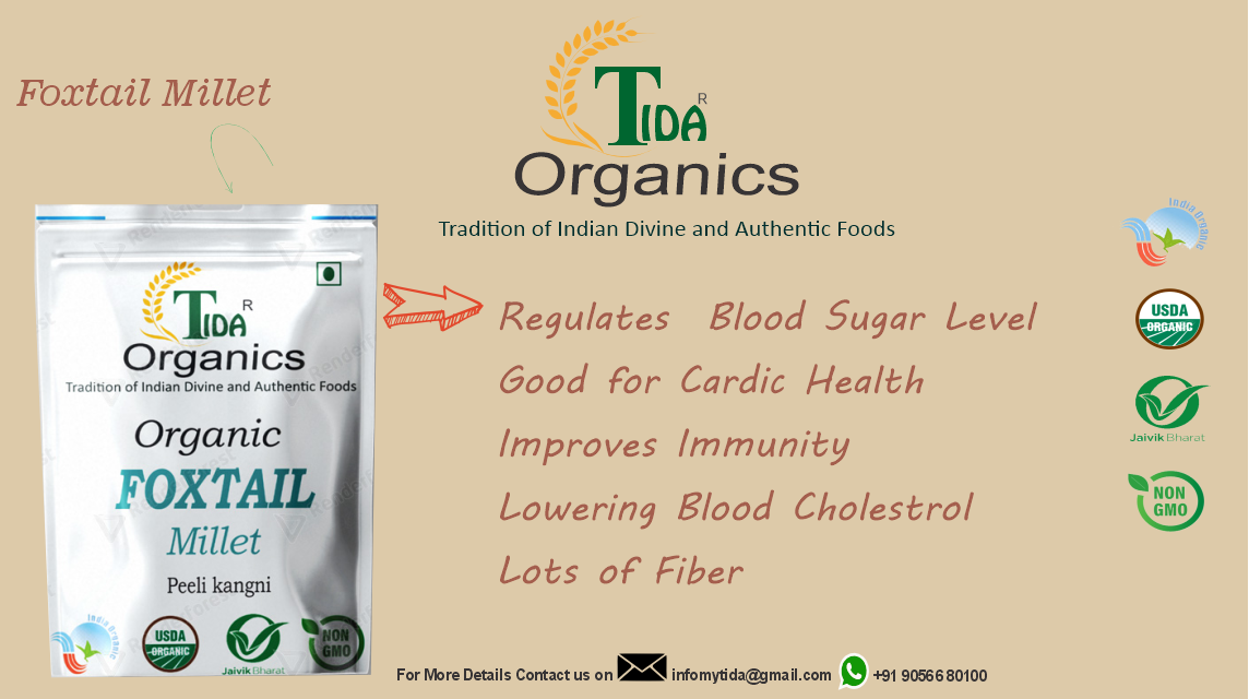 Tida Foxtail Millet/Kangni / Peeli Kangani / Unpolished