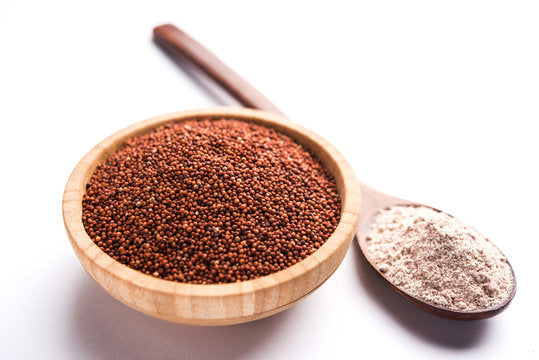 Tida Finger Millet/Ragi Millet / Unpolished