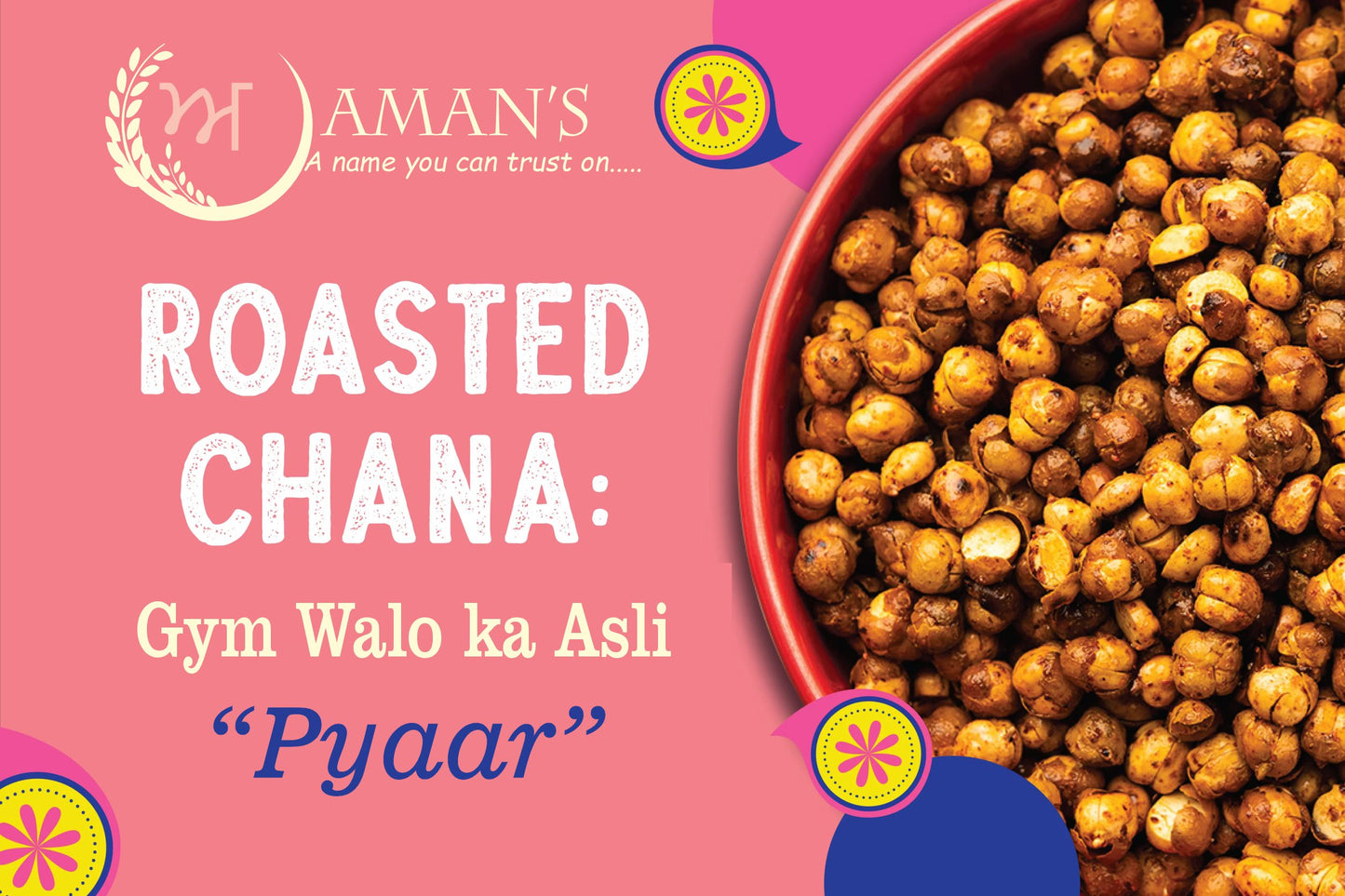 Aman Roasted Chana/Bhujje Cholle