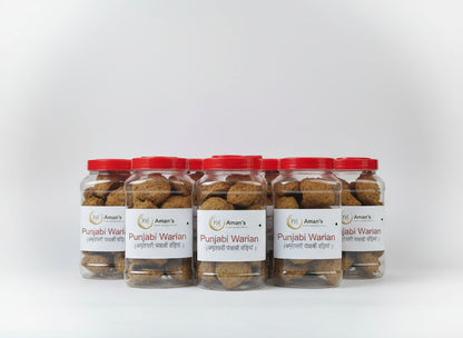 Aman's Punjabi Warian/ Urad Dal Warian 300 g Jar