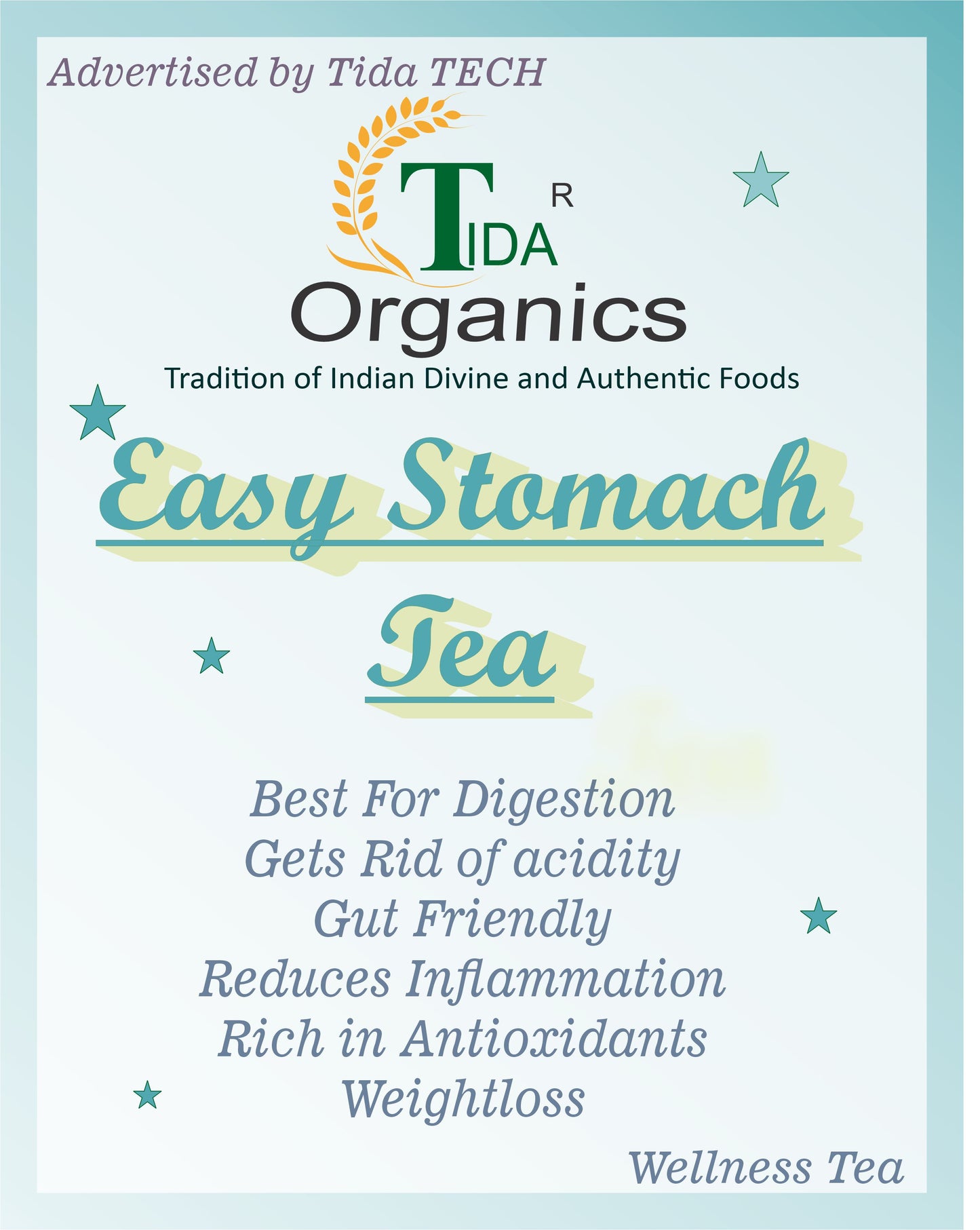 Tida Easy Stomach/Digestion tea