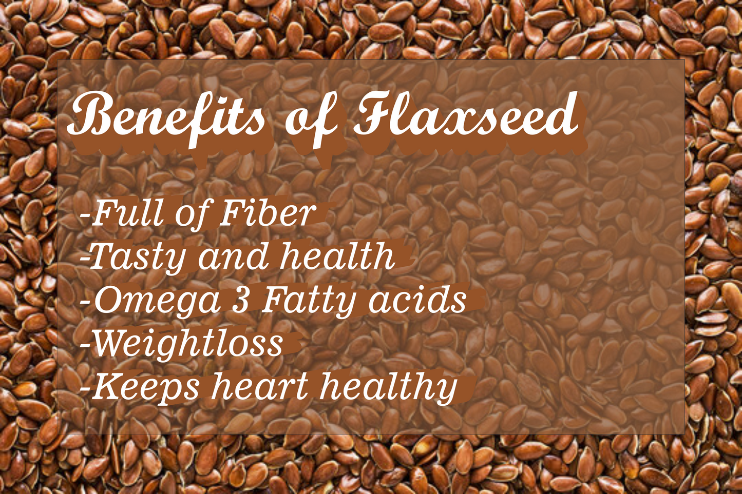 Tida Roasted Flax seeds/ Roasted Alsi