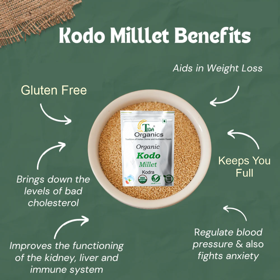 Tida Kodra Millet/Kodo Millet / Unpolished