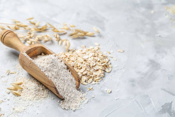 Aman Oats Flour/Oat Bran Flour/ Oatmeal Flour.