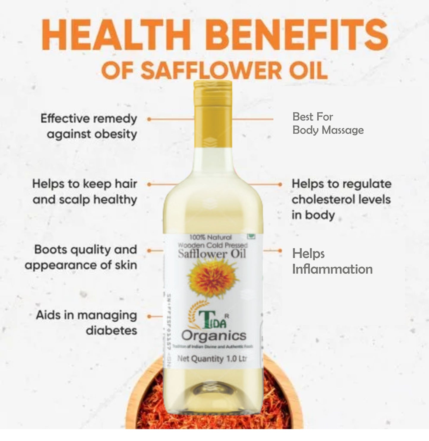 Tida Safflower Oil
